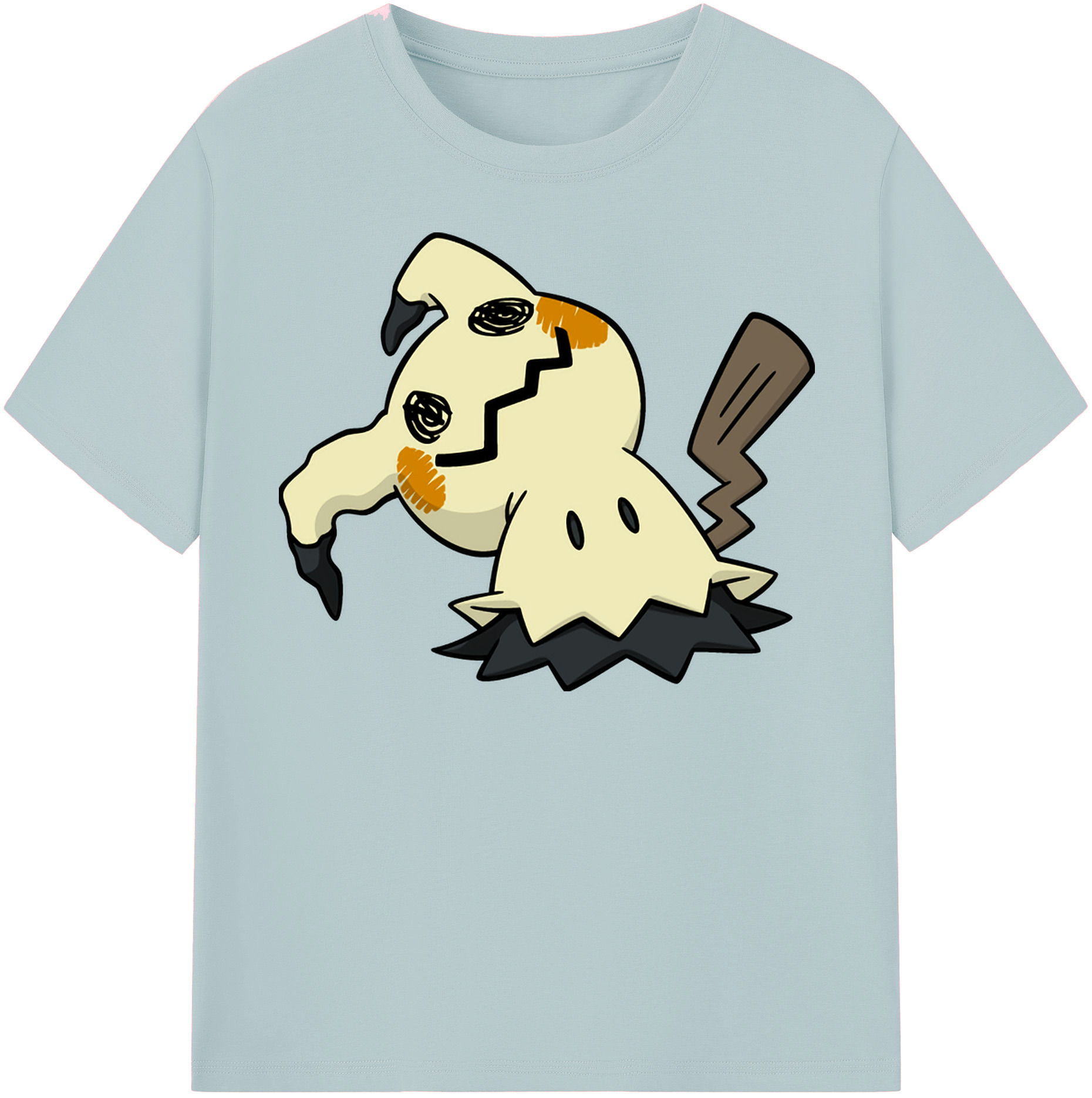 （画像用） ポケットモンスター Pokémon 綿100％半袖Tシャツ（フロントプリント）
